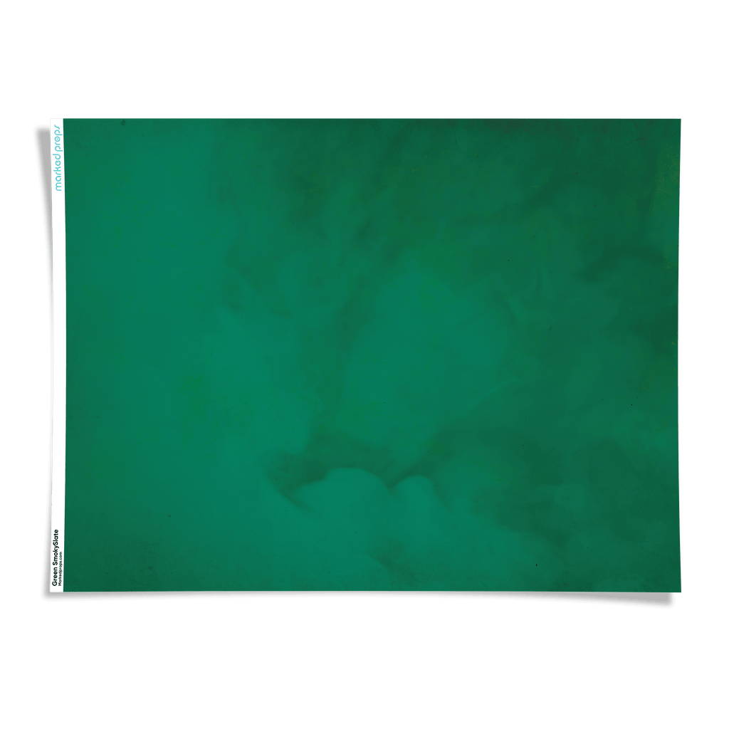 Green SmokySlate Backdrop - Marked Props