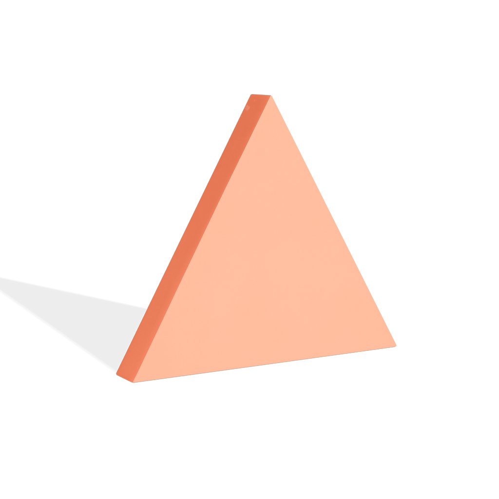 Large Triangle Block - Marked Props