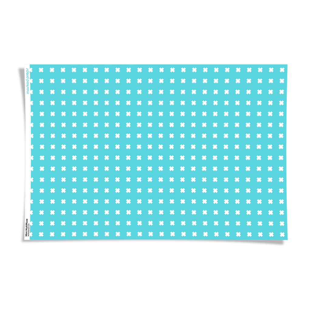 Mint MultiMuse Backdrop - Marked Props