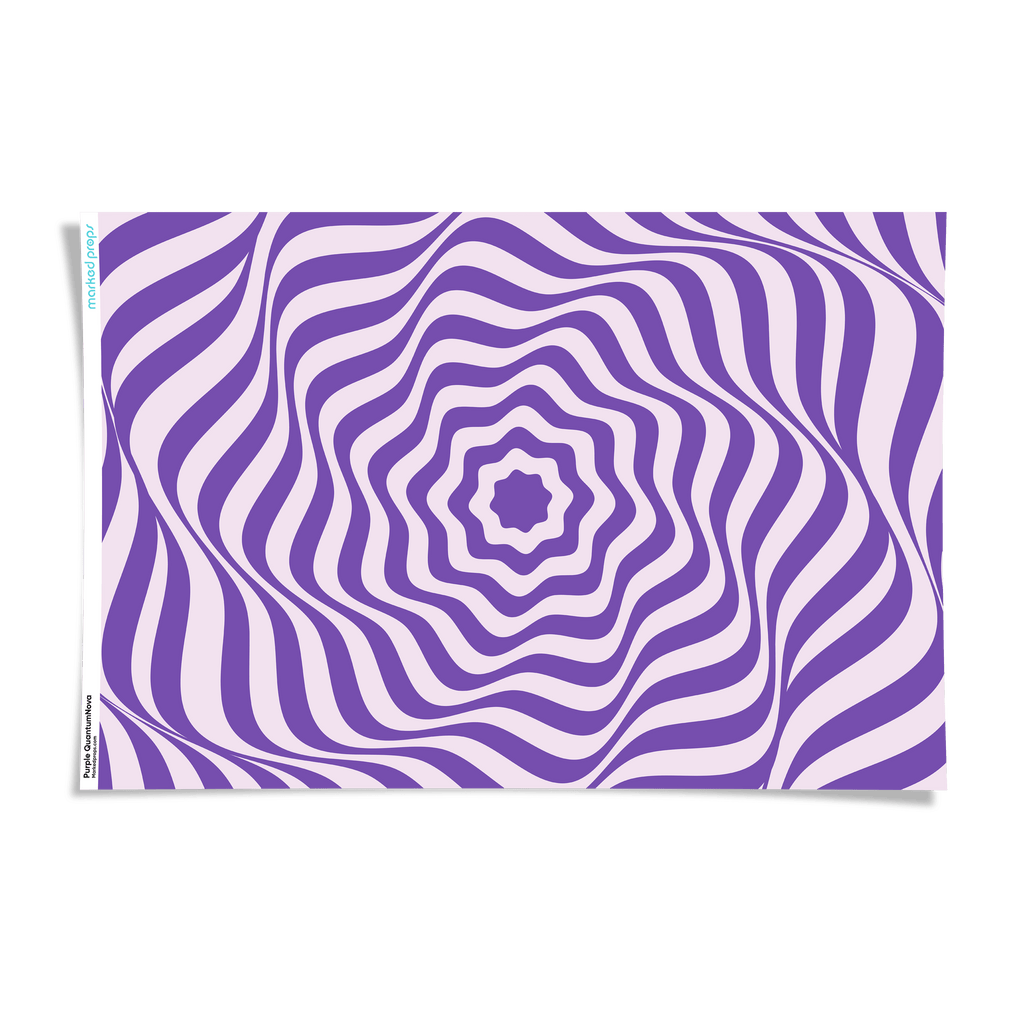 Purple QuantumNova Backdrop - Marked Props