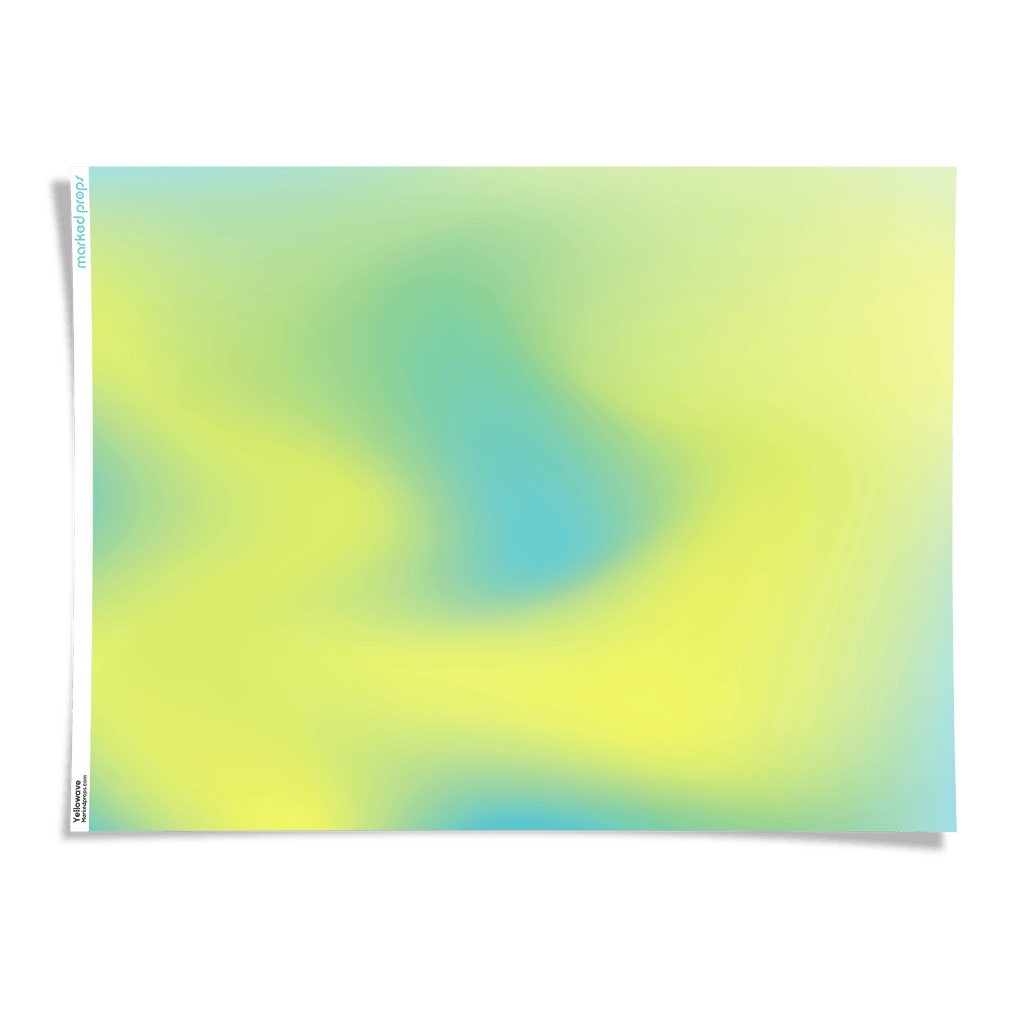 Yellowave Gradient Backdrop - Marked Props